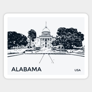 Alabama USA Magnet